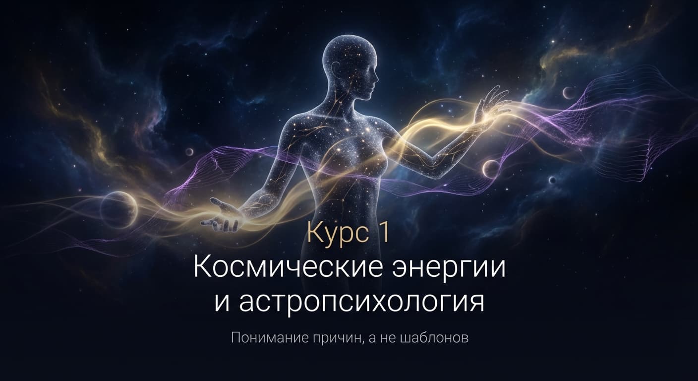 Курс 1 — Космические энергии и астропсихология
